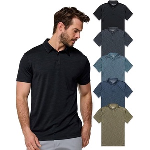 image:imageDri Fit Polo Shirts for Men Moisture Wicking Quick Dry Golf Polo S4XLBlackCharcoalIndigoNavyOlive Green