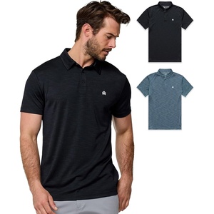 image:imageDri Fit Polo Shirts for Men Moisture Wicking Quick Dry Golf Polo S4XLBlackIndigo  Logo