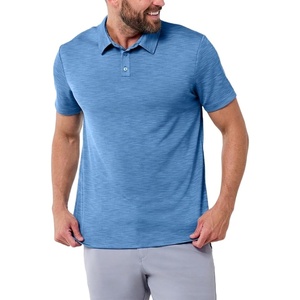 image:imageDri Fit Polo Shirts for Men Moisture Wicking Quick Dry Golf Polo S4XLBlue  Nologo