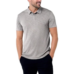 image:imageDri Fit Polo Shirts for Men Moisture Wicking Quick Dry Golf Polo S4XLGrey  Nologo