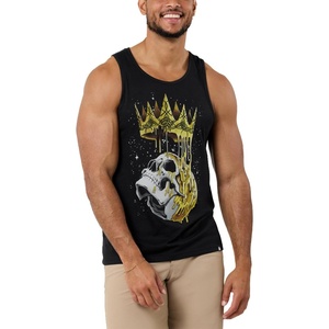 image:imageINTO THE AM Graphic Tank Tops for Men Cool Summer Beach Muscle Tanks S2XLFallen King