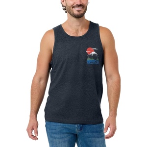 image:imageINTO THE AM Graphic Tank Tops for Men Cool Summer Beach Muscle Tanks S2XLQuiet Horizon