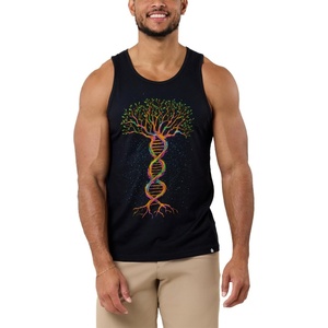 image:imageINTO THE AM Graphic Tank Tops for Men Cool Summer Beach Muscle Tanks S2XLTree of Life