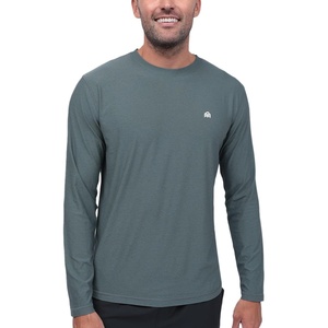 image:imageLong Sleeve Workout Shirts for Men Dri Fit Quick Dry Gym Tees S4XLIndigo  Logo