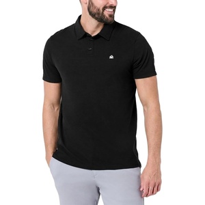 image:imagePolo Shirts for Men Soft Cotton Slim Fit Short Sleeve Collared S4XLBlack  Logo