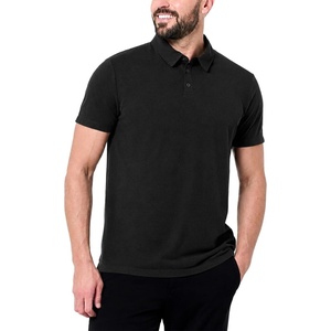 image:imagePolo Shirts for Men Soft Cotton Slim Fit Short Sleeve Collared S4XLBlack  Nologo
