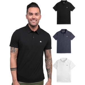 image:imagePolo Shirts for Men Soft Cotton Slim Fit Short Sleeve Collared S4XLBlackNavyWhite  Logo