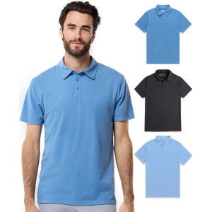 image:imagePolo Shirts for Men Soft Cotton Slim Fit Short Sleeve Collared S4XLBlueCharcoalColumbia Blue  Nologo