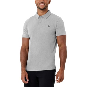 image:imagePolo Shirts for Men Soft Cotton Slim Fit Short Sleeve Collared S4XLGrey  Logo