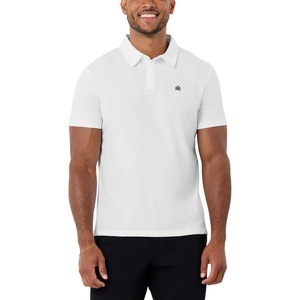 image:imagePolo Shirts for Men Soft Cotton Slim Fit Short Sleeve Collared S4XLWhite  Logo