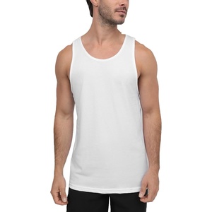 image:imageTank Tops for Men Soft Cotton Blend Sleeveless Muscle Tanks S2XLWhite  Nologo
