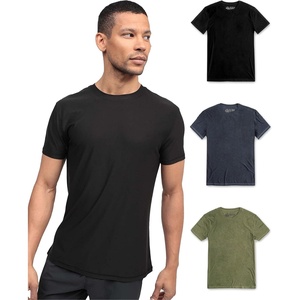 image:imageWorkout Shirts for Men Dry Fit Athletic Gym Tees Quick Dry S4XLBlackNavyOlive Green  Nologo