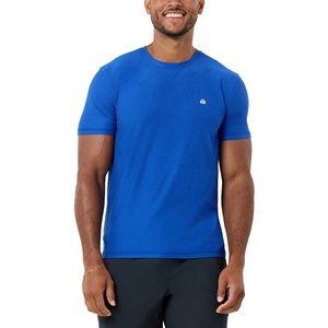 image:imageWorkout Shirts for Men Dry Fit Athletic Gym Tees Quick Dry S4XLBlue  Logo
