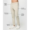 image:imageCasual Pants for Men Slim Fit Stretch Chino Tech Travel Pants TaperedBeige
