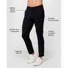 image:imageCasual Pants for Men Slim Fit Stretch Chino Tech Travel Pants TaperedBlack