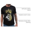image:imageGraphic Tees for Men Cool Art Short Sleeve TShirts Soft Slim Fit S4XLFallen King