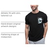 image:imageGraphic Tees for Men Cool Art Short Sleeve TShirts Soft Slim Fit S4XLOcean Hues Tee