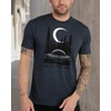 image:imageGraphic Tees for Men Trippy Space Design Colorful TShirts S4XLA Extraterrestrial  Navy