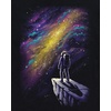 image:imageGraphic Tees for Men Trippy Space Design Colorful TShirts S4XLCelestial Peak Glowinthedark