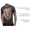 image:imageGraphic Tees for Men Trippy Space Design Colorful TShirts S4XLFractal Beast