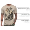 image:imageGraphic Tees for Men Trippy Space Design Colorful TShirts S4XLTranquil Ascent