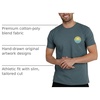 image:imageGraphic Tees for Men Trippy Space Design Colorful TShirts S4XLWavy  Light Blue