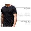image:imageHenley Shirts for Men Long Sleeve Casual 3 Button Soft Cotton S4XL2 Pack  BlackIndigo  Nologo