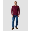 image:imageHenley Shirts for Men Long Sleeve Casual 3 Button Soft Cotton S4XLDark Maroon  Nologo