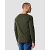 image:imageHenley Shirts for Men Long Sleeve Casual 3 Button Soft Cotton S4XLMidnight Olive  Nologo
