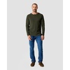image:imageHenley Shirts for Men Long Sleeve Casual 3 Button Soft Cotton S4XLMidnight Olive  Nologo