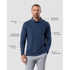 image:imageLong Sleeve Polo Shirts for Men Slim Fit Collared Soft Cotton S4XLNonbranded  Navy