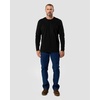 image:imageLong Sleeve Waffle Knit Crew by INTO THE AMBlack