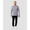 image:imageLong Sleeve Waffle Knit Crew by INTO THE AMGrey