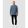 image:imageLong Sleeve Waffle Knit Crew by INTO THE AMIndigo
