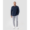 image:imageLong Sleeve Waffle Knit Crew by INTO THE AMNavy
