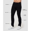 image:imageMens Jeans Stretch Denim Slim Fit Tapered Leg Ultra Soft ComfortBlack