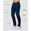image:imageMens Jeans Stretch Denim Slim Fit Tapered Leg Ultra Soft ComfortDark Indigo
