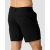 image:imageMens Shorts Stretch Chino Golf Casual Dress Flat Front 7 amp 9 InchBlackCharcoal