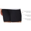 image:imageMens Shorts Stretch Chino Golf Casual Dress Flat Front 7 amp 9 InchBlackNavy