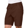 image:imageMens Shorts Stretch Chino Golf Casual Dress Flat Front 7 amp 9 InchBrown