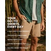 image:imageMens Shorts Stretch Chino Golf Casual Dress Flat Front 7 amp 9 InchBrown