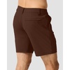 image:imageMens Shorts Stretch Chino Golf Casual Dress Flat Front 7 amp 9 InchBrownKhaki