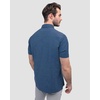 image:imageShort Sleeve Button Down Shirts for Men Slim Fit Stretch Casual S4XLSingle  Nonbranded  Cool Blue