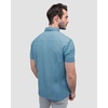image:imageShort Sleeve Button Down Shirts for Men Slim Fit Stretch Casual S4XLSingle  Nonbranded  Sky Blue