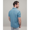 image:imageShort Sleeve Button Down Shirts for Men Slim Fit Stretch Casual S4XLSingle  Nonbranded  Sky Blue