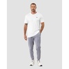 image:imageWorkout Joggers for Men Tapered Gym Pants Zipper Lightweight S4XLGrey