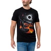 image:imageGraphic Tees for Men Trippy Space Design Colorful TShirts S4XLVolcanic Void