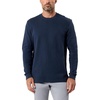 image:imageLong Sleeve Waffle Knit Crew by INTO THE AMNavy
