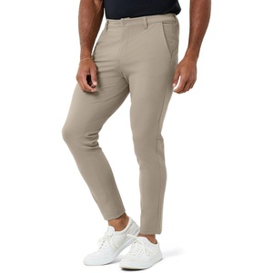 image:imageCasual Pants for Men Slim Fit Stretch Chino Tech Travel Pants TaperedTaupe