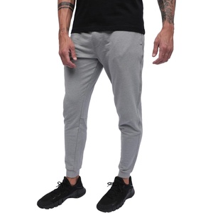 image:imageFleece Joggers for Men Soft Lounge Sweatpants Zip Pockets Tapered S4XLNonbranded  Grey